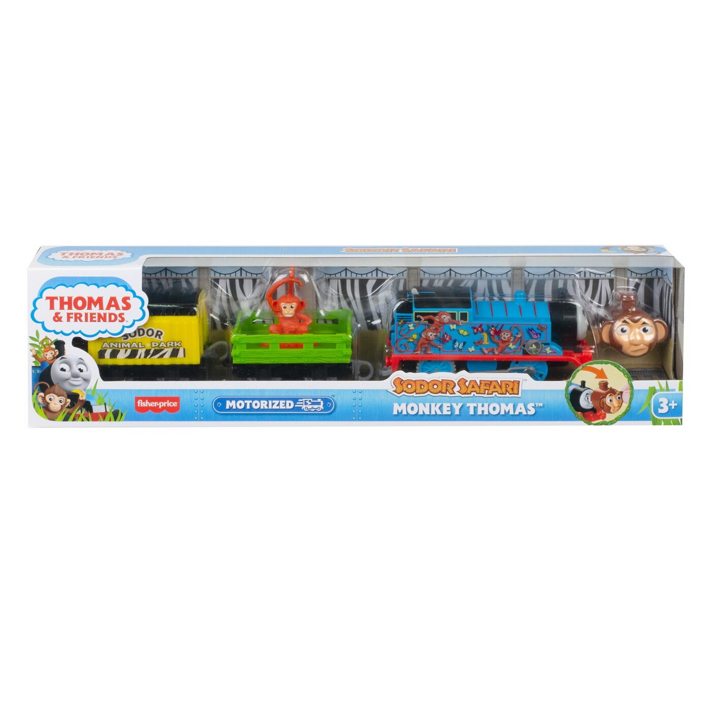 Locomotiva motorizata Thomas & Friends - Sodor Safari, Monkey Thomas