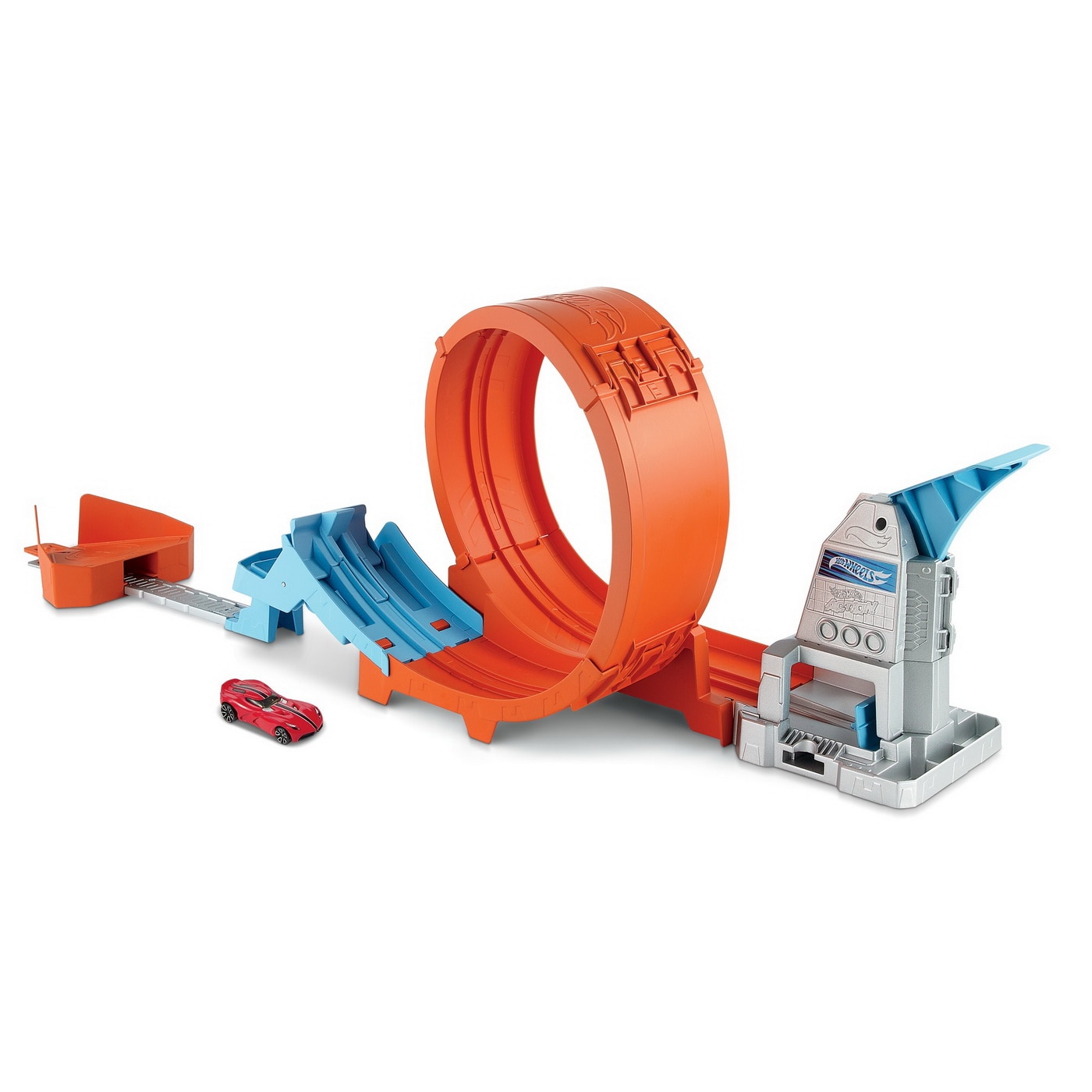 Hot wheels hot sale motorized loop