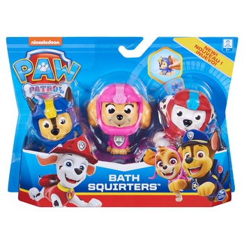 Set jucarii de baie Paw Patrol - Bath Squirters Set jucarii de baie Paw Patrol - Bath Squirters