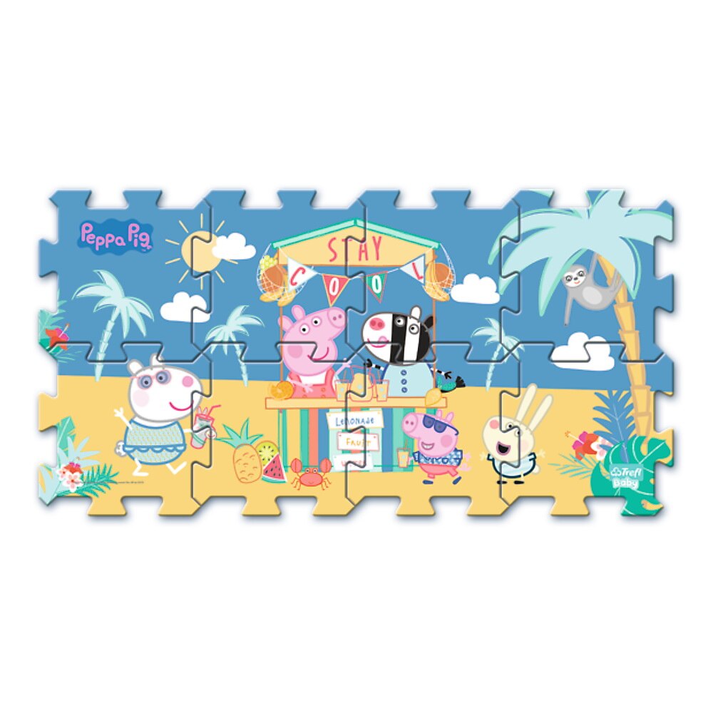 Capillaries Be discouraged why not Puzzle spuma Trefl Baby - Peppa Pig Summer, 8 piese - eMAG.ro
