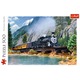 Puzzle Trefl, Tren prin munti, 500 piese