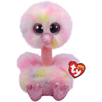 Jucarie de plus TY - Beanie Boos, Strut multicolor, 24 cm Jucarie de plus TY - Beanie Boos, Strut multicolor, 24 cm