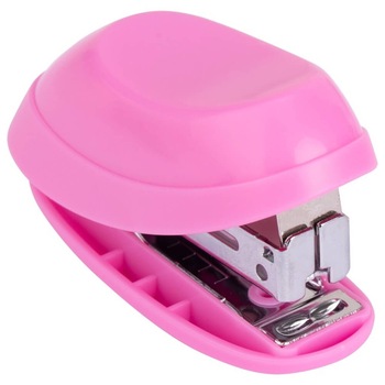 Capsator pentru Hartie Deli E0220, Roz, Capse 24/6 si 26/6, Capacitate Capsare 15 Coli Capsator pentru Hartie Deli E0220, Roz, Capse 24/6 si 26/6, Capacitate Capsare 15 Coli