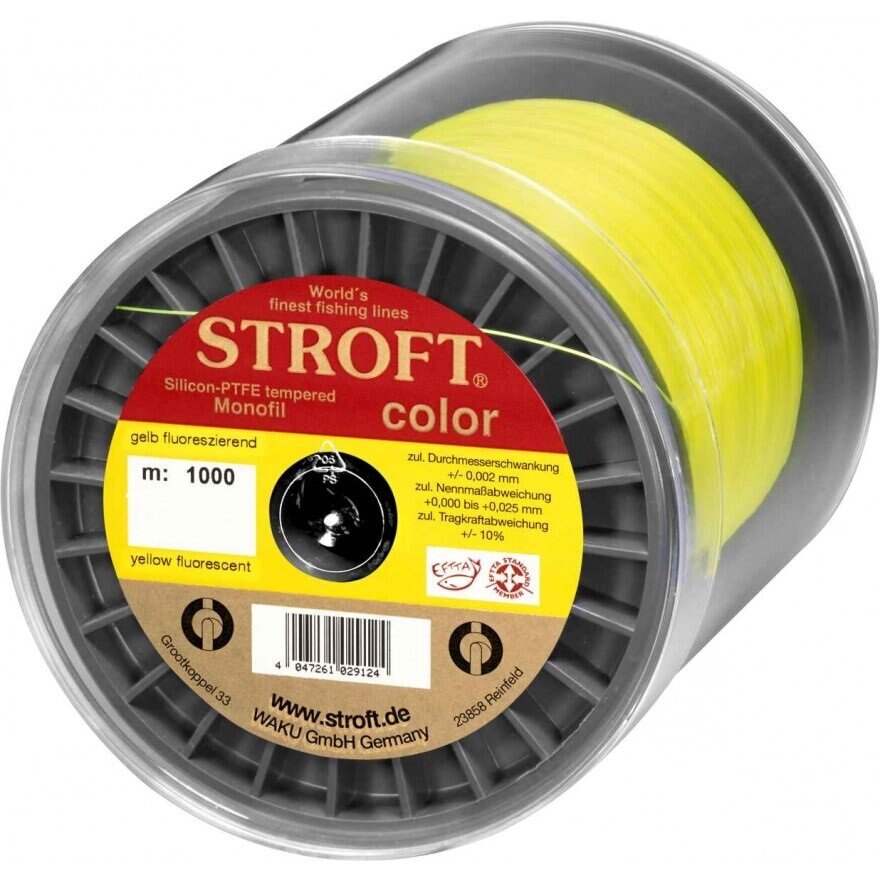 Fir Stroft Color Galben Fluo 0.28mm 6.7Kg 1000M