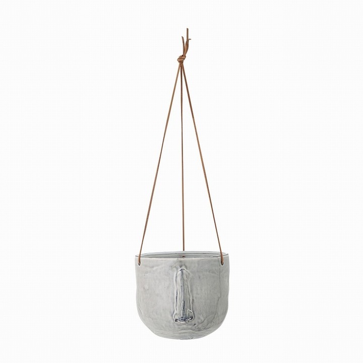 Ghiveci Suspendat Bloomingville Ileana Hanging Flowerpot Gri 55x15.5x17cm