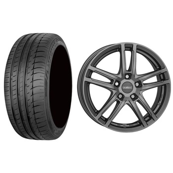 Roata completa Hyundai Kona janta aliaj Dezent TZ graphite 5x114.3, 17 inch si anvelopa vara Triangle TH201 SporteX 215/55R17 94Y si Senzor presiune ALCAR Roata completa Hyundai Kona janta aliaj Dezent TZ graphite 5x114.3, 17 inch si anvelopa vara Triangle TH201 SporteX 215/55R17 94Y si Senzor presiune ALCAR