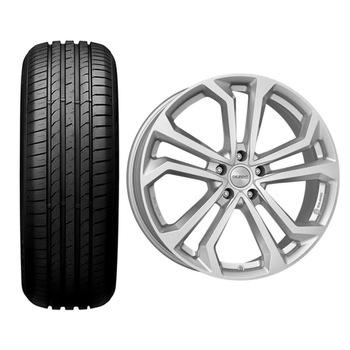 Roata completa VW Golf 8 janta aliaj Dezent TA silver 5x112, 17 inch si anvelopa vara Nexen N'Fera Primus 225/45R17 94Y/XL Roata completa VW Golf 8 janta aliaj Dezent TA silver 5x112, 17 inch si anvelopa vara Nexen N'Fera Primus 225/45R17 94Y/XL