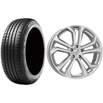 Roata completa Kia XCeed janta aliaj DEZENT TA silver 5x114.3, 18 inch si anvelopa vara Kumho HS51 235/45R18 94V si Senzor presiune ALCAR Roata completa Kia XCeed janta aliaj DEZENT TA silver 5x114.3, 18 inch si anvelopa vara Kumho HS51 235/45R18 94V si Senzor presiune ALCAR