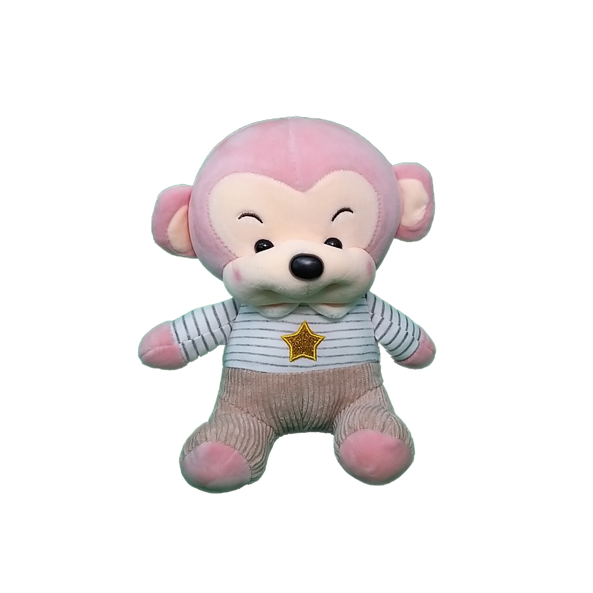 Maimuta de plus 20 cm, Nichita Impex, roz