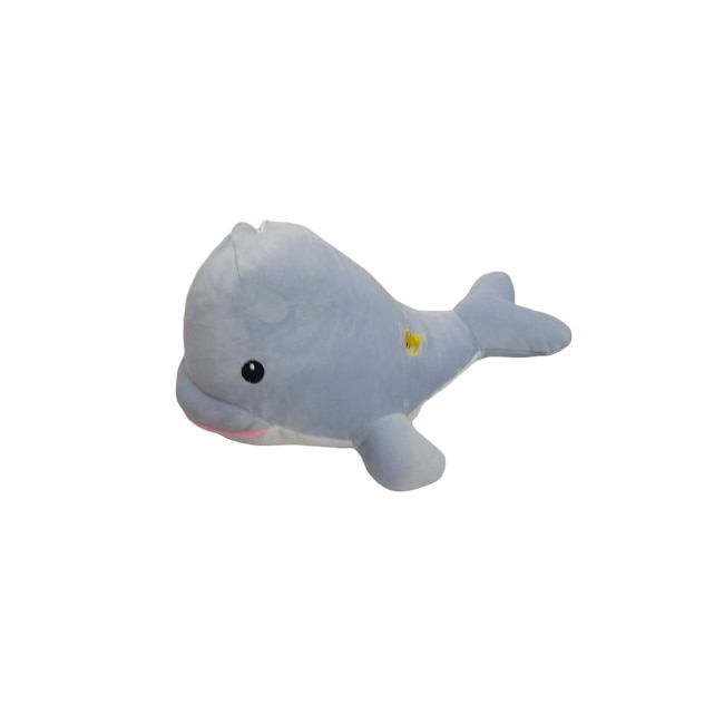 Balena de plus 30 cm, Nichita Impex, albastru