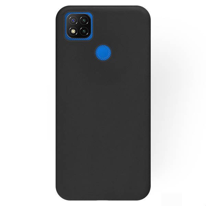 Калъф, съвместим с Xiaomi Redmi 9C, Ultra Slim, Silicon Hi-Tech, G-Tech Liquid, черен