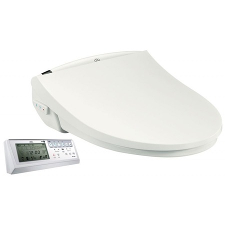 Bideu electric Daewon DIB-C850R, cu telecomanda, incalzire sezut/apa, presiune reglabila, functie hidromasaj, tija reglabila, Rotund