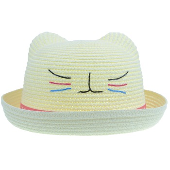 Palarie pentru fete Mini Junior 39146-1, Galben 54 Palarie pentru fete Mini Junior 39146-1, Galben 54