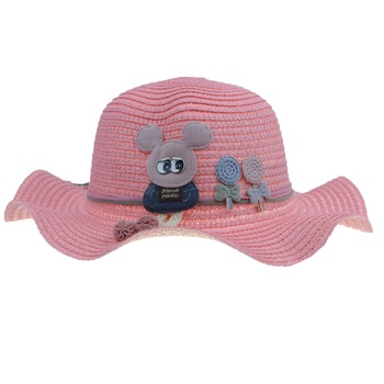 Palarie pentru fete Mini Junior T20-4-3, Roz Universal Palarie pentru fete Mini Junior T20-4-3, Roz Universal