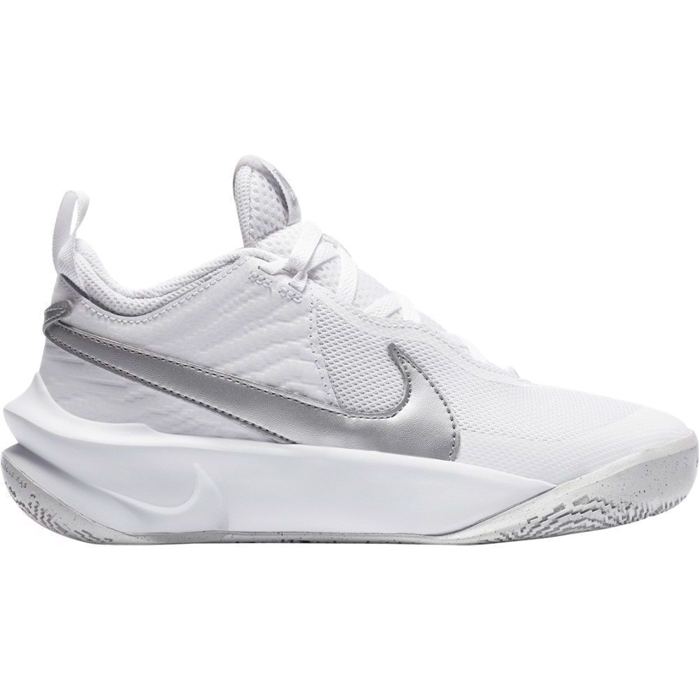 Pantofi sport Nike Team Hustle D 10 Gs, Alb