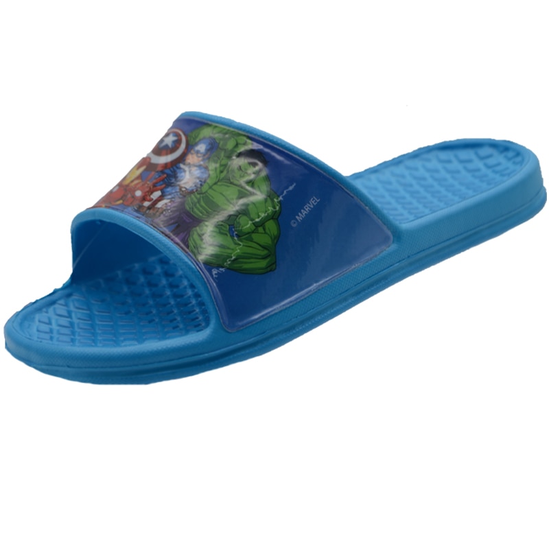 Papuci din spuma pentru baieti E Plus M Marvel 899527-33-34, Albastru 50790