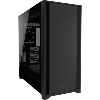 Carcasa Corsair 5000D Tempered Glass, Mid-Tower, fara sursa, ATX, Black Carcasa Corsair 5000D Tempered Glass, Mid-Tower, fara sursa, ATX, Black