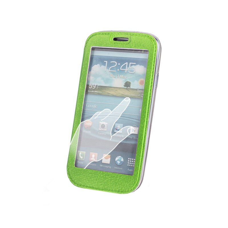 Husa Smart View pentru LG G3, verde