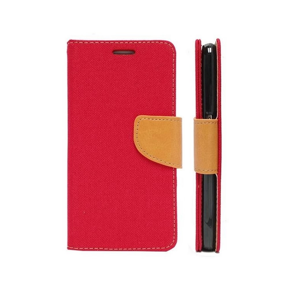 Husa Samsung Galaxy S6 G920, Tip portofel, Deschidere Laterala, Stand Birou, Denim, Rosie