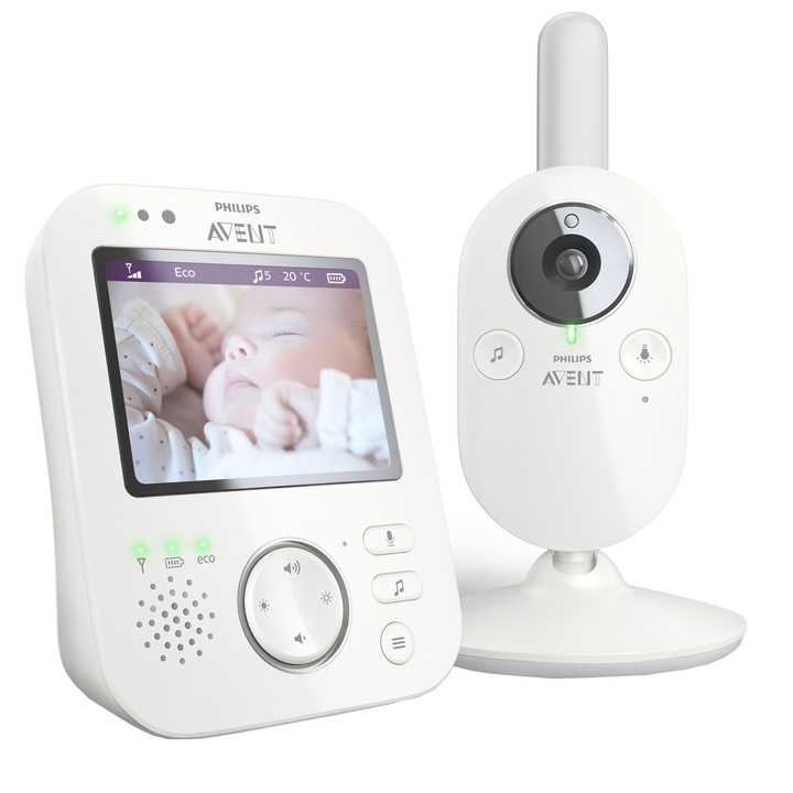 Дигитален видео бебефон Philips-Avent SCD630/52