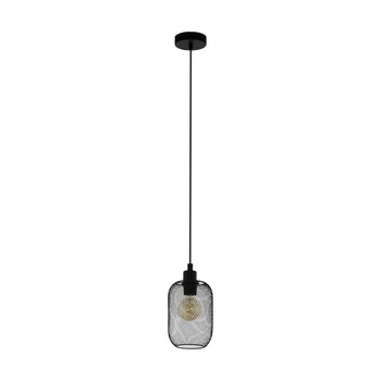 Pendul vintage EGLO WRINGTON, E27, 1 x 60 W, Ø150 mm, Negru Pendul vintage EGLO WRINGTON, E27, 1 x 60 W, Ø150 mm, Negru