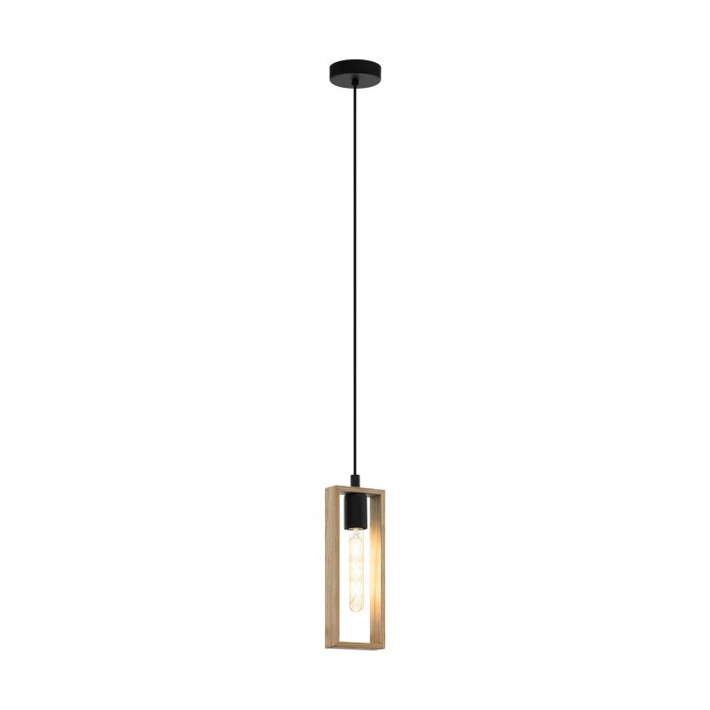 Pendul vintage EGLO LITTLETON, E27, 1 x 60 W, Maro