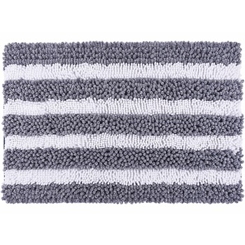 Covoras baie Kring Deep Stripe, 1800 gsm, 50x80 cm, Ablastru inchis/Alb Covoras baie Kring Deep Stripe, 1800 gsm, 50x80 cm, Ablastru inchis/Alb