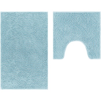 Set 2 covorase de baie Kring Thin Stripe, 1100 gsm, 50x80 cm, 50x48cm, Verde Set 2 covorase de baie Kring Thin Stripe, 1100 gsm, 50x80 cm, 50x48cm, Verde