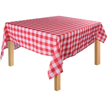 Fata de masa Kring Selected, impermeabila, 150x145 cm, 150 gsm, 100% poliester, Rosu/Alb Fata de masa Kring Selected, impermeabila, 150x145 cm, 150 gsm, 100% poliester, Rosu/Alb