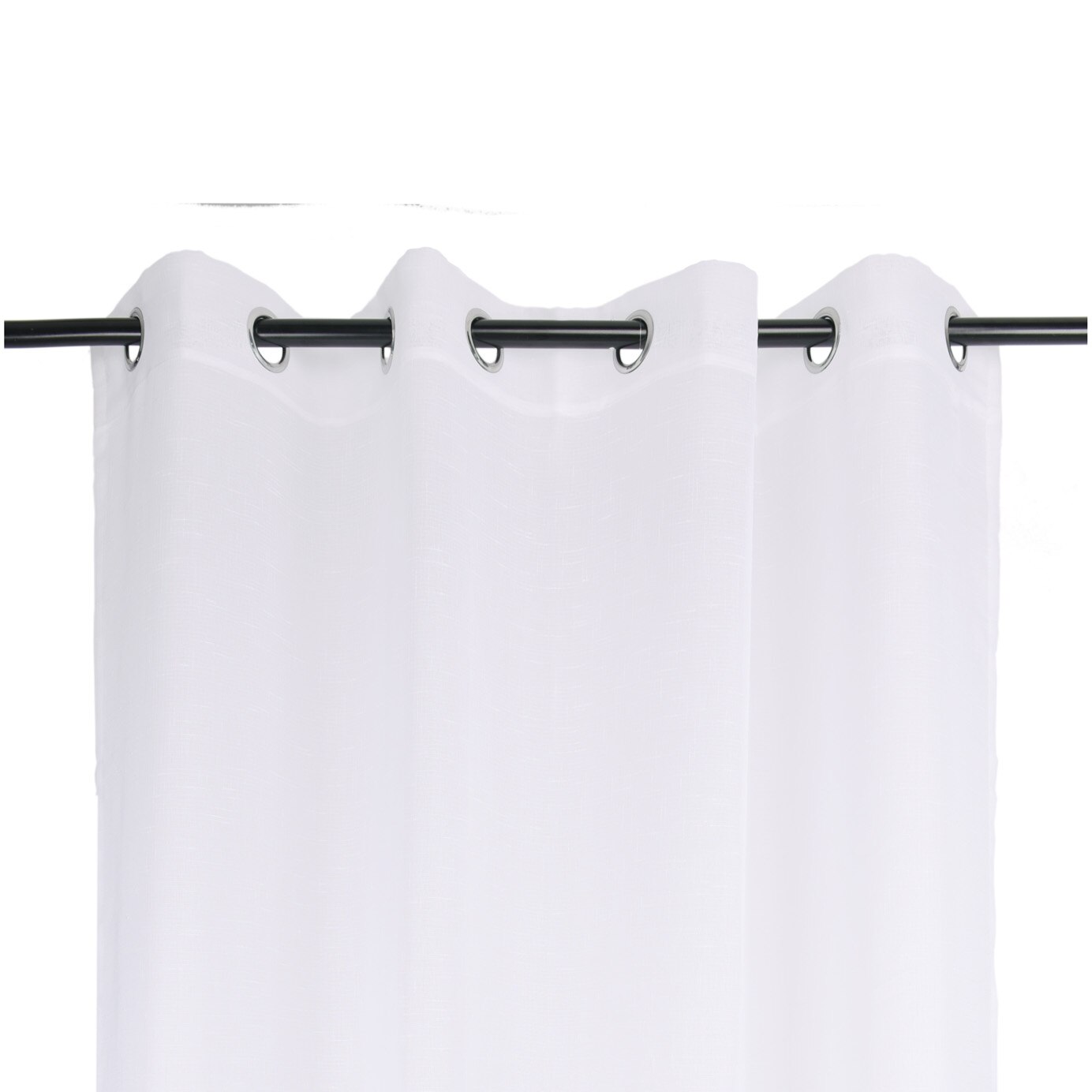 Set perdele Kring Selected, 2 * 140x245 cm, 100% Poliester, 100 gsm, Alb