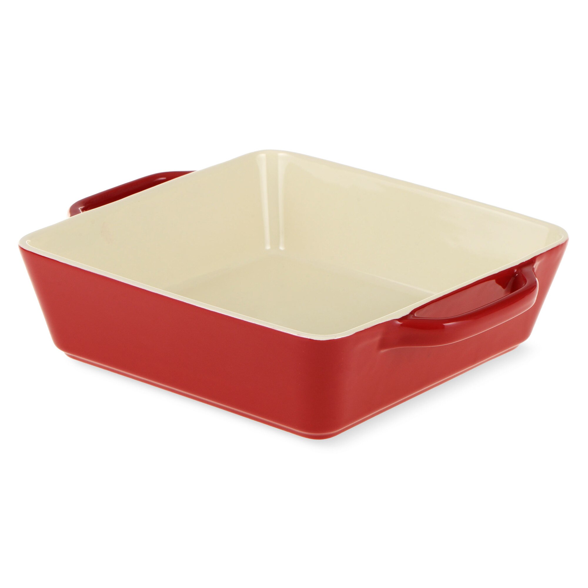 Tava pentru cuptor, Fabian, L 28,7, l 23,2, H 7,2, rosu