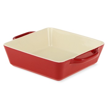 Tava pentru cuptor, Fabian, L 28,7, l 23,2, H 7,2, rosu Tava pentru cuptor, Fabian, L 28,7, l 23,2, H 7,2, rosu