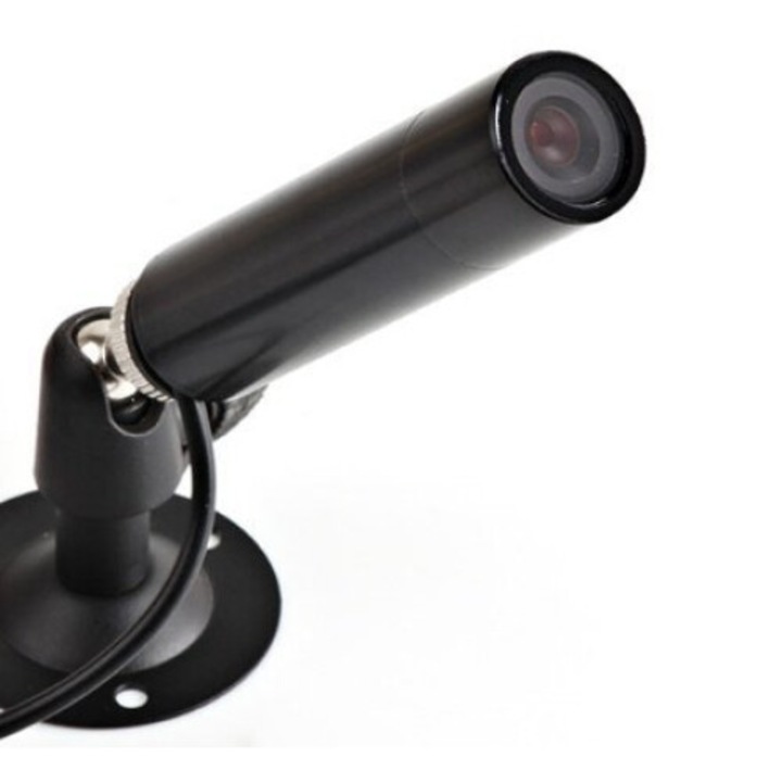 Mini camera spion, Secutron UltraCam SE-UL60-MB, AHD Low Lux, Night Vision, 12V, Negru