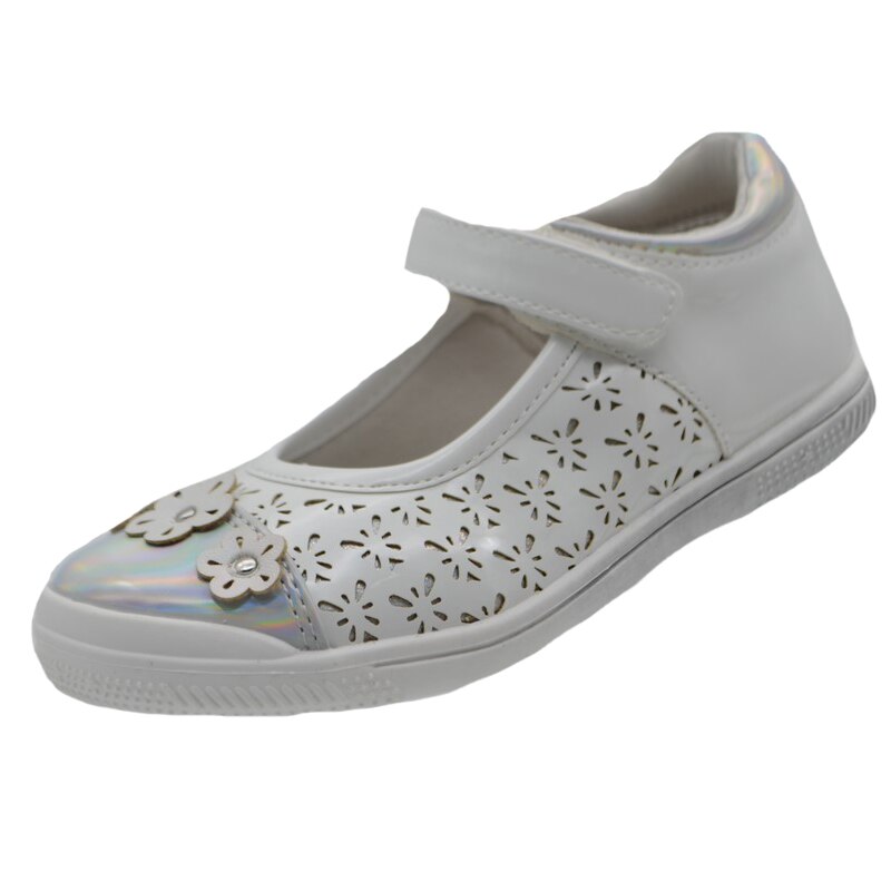 Sandale pentru fete American Club 09/21A, Alb