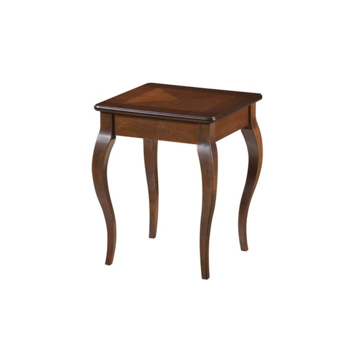 Masuta de cafea Padoca C, ACAJU, nuc, 45 x 45 x 55 cm