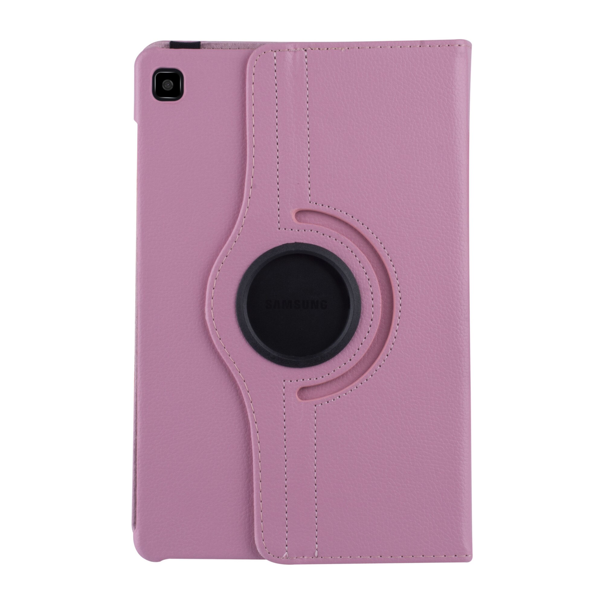 Husa Stand Rotativ compatibila cu Samsung Galaxy Tab S6 Lite (SM-P610, SM-P615) 10.4 inch Roz