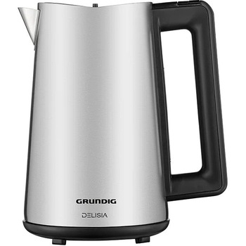 Fierbator apa GRUNDIG Delisia WK8681, 1.7l, 2400W, Argintiu-Negru Fierbator apa GRUNDIG Delisia WK8681, 1.7l, 2400W, Argintiu-Negru