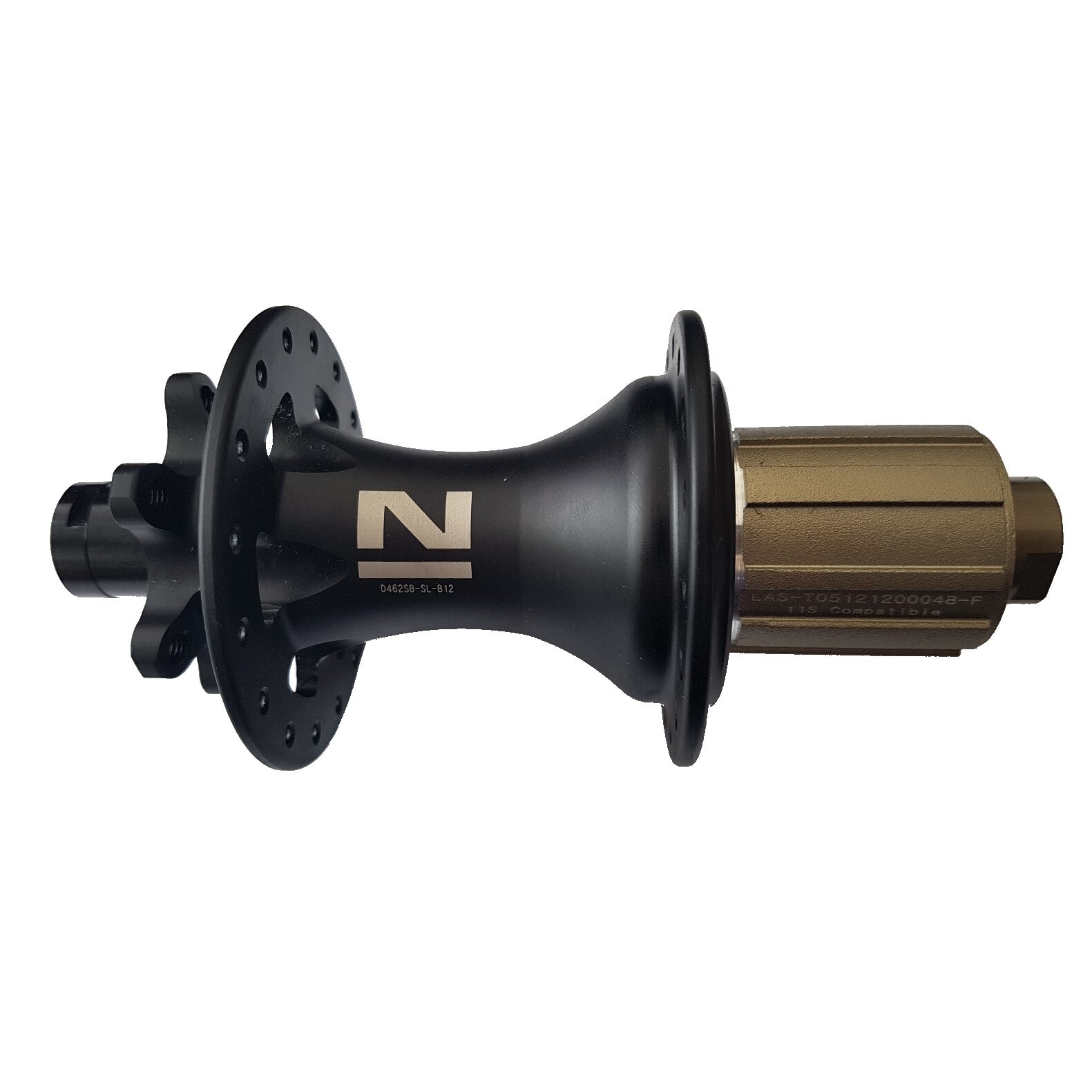 Butuc Spate Novatec D462Sb/Ab-Sl-B12-11S - 32H, Negru