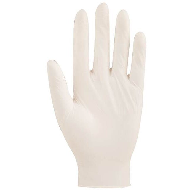 Manusi latex nepudrate, Ardon, 230 mm, Protects Hygienic, culoare alb, marimea S