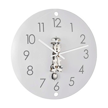 Ceas de perete Hermle 30906-000791, Mecanic, Alb, Analogic, Modern Ceas de perete Hermle 30906-000791, Mecanic, Alb, Analogic, Modern