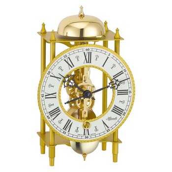 Ceas de masa Hermle 23004-000711, Mecanic, Alb, Analogic, Clasic Ceas de masa Hermle 23004-000711, Mecanic, Alb, Analogic, Clasic