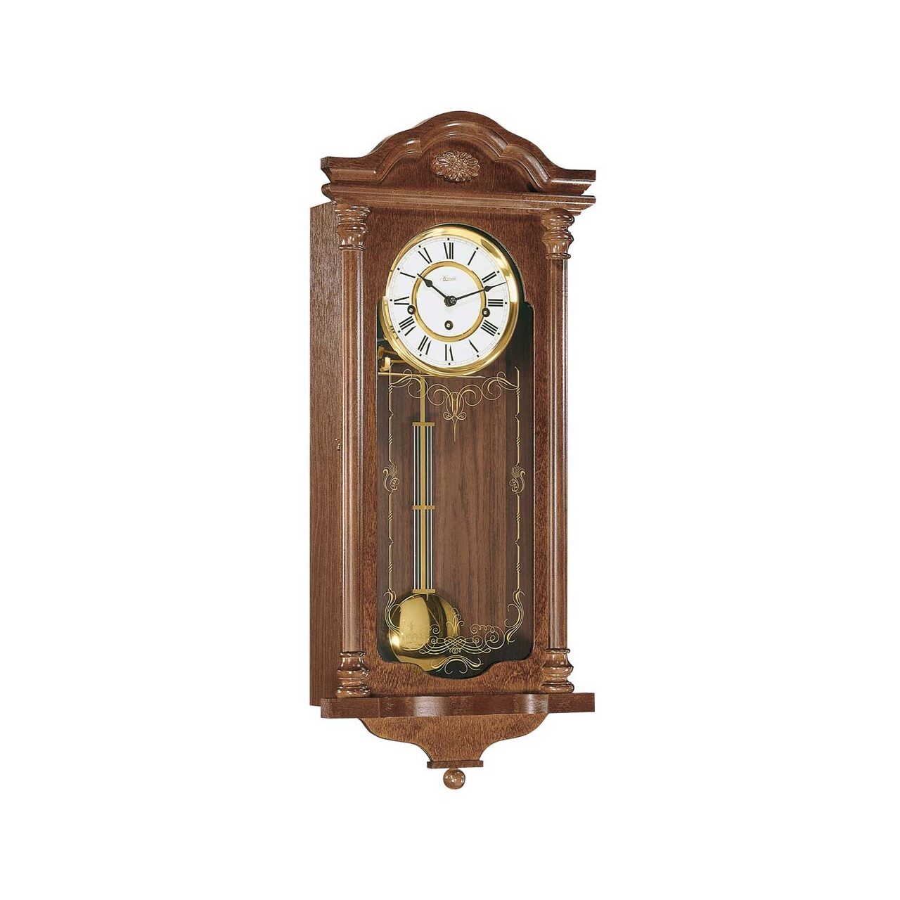 Ceas de perete Hermle 70509-070341, Mecanic, Alb, Analogic, Clasic