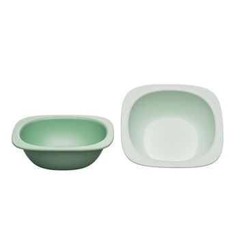 Set 2 castroane pentru mancarea copiilor nip Eat Green 37065 Set 2 castroane pentru mancarea copiilor nip Eat Green 37065