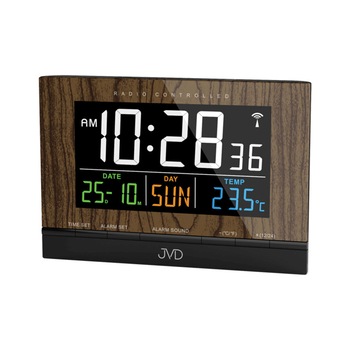 Ceas de masa JVD RB9302.2, Quartz, Negru, Digital, Modern Ceas de masa JVD RB9302.2, Quartz, Negru, Digital, Modern