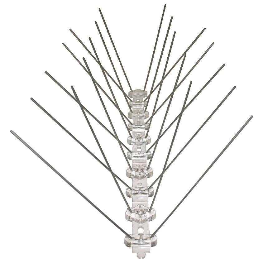 Tepi Otel Inox Impotriva Pasarilor 2,5 Metri, cu Solutie Lipit Glue 50 ml Inclusa, Votton