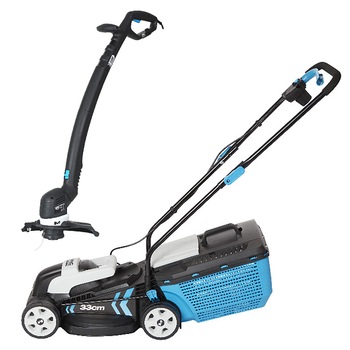 Set masina de tuns iarba si trimmer electric, MacAllister, electrica, 33 cm,1200W Set masina de tuns iarba si trimmer electric, MacAllister, electrica, 33 cm,1200W