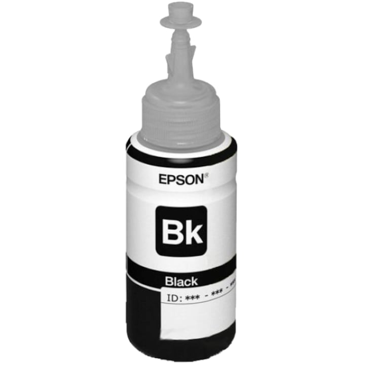 Epson fekete T6731 tintapalack L800 / L1800 / L805 / L810 / L850, 70 ml OEM: C13T67314A
