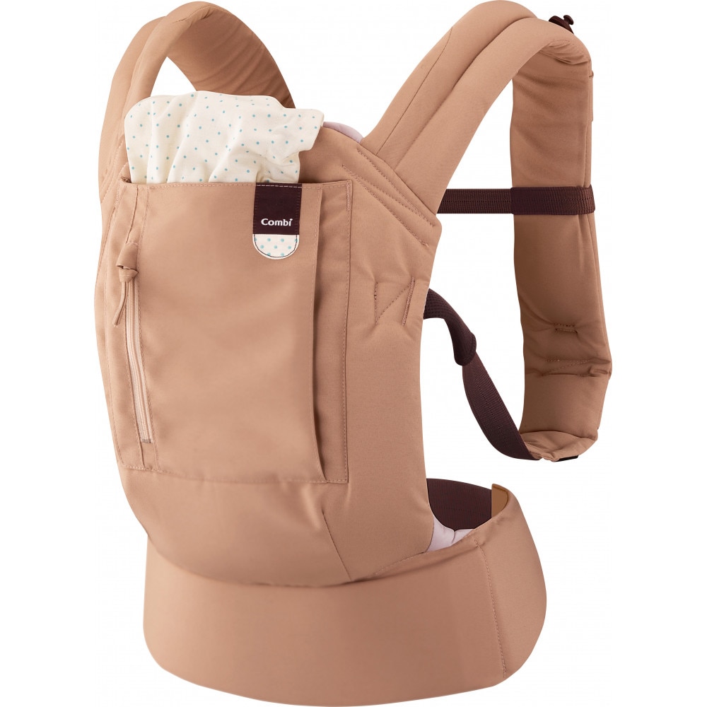 Sistem transport bebelusi Combi JoinMesh Baby Carrier Beige 120 cm