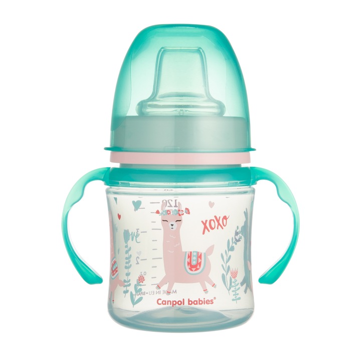 Canpol babies EasyStart Tanulópohár 120ml zöld