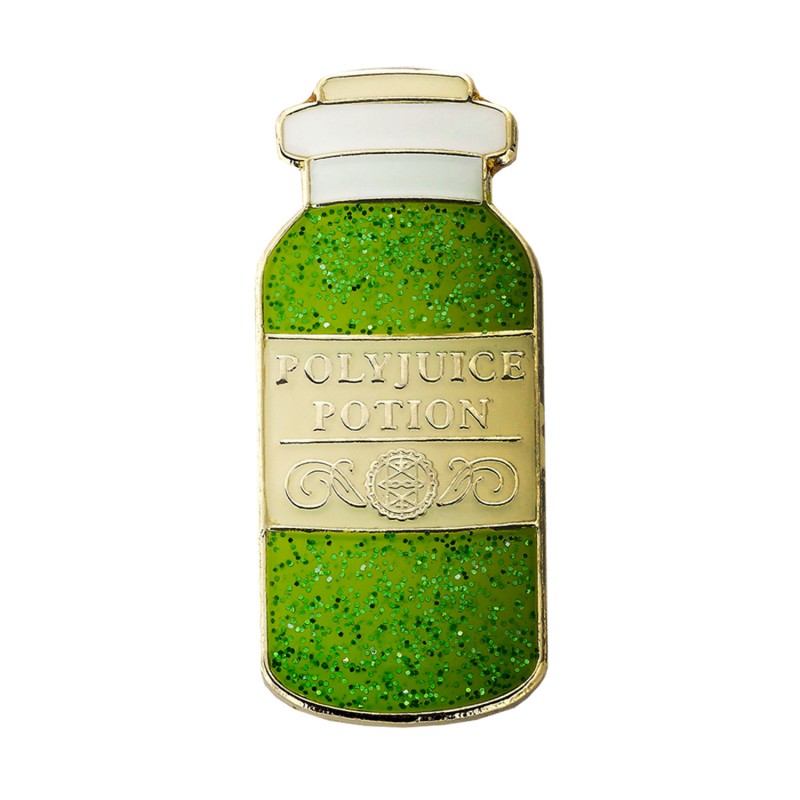 Insigna Harry Potter - Polyjuice , 2 cm, Multicolor
